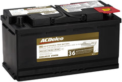 ACDelco Gold 49AGM battery vent cap design minimizes acid leakage risk.