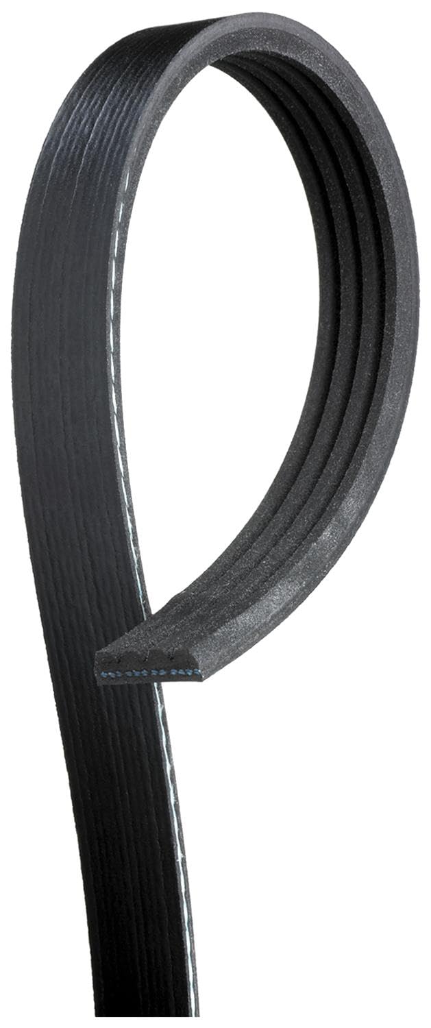 ACDelco Gold 4K378 serpentine belt, front view, engineered to reliably drive alternator and water pump.