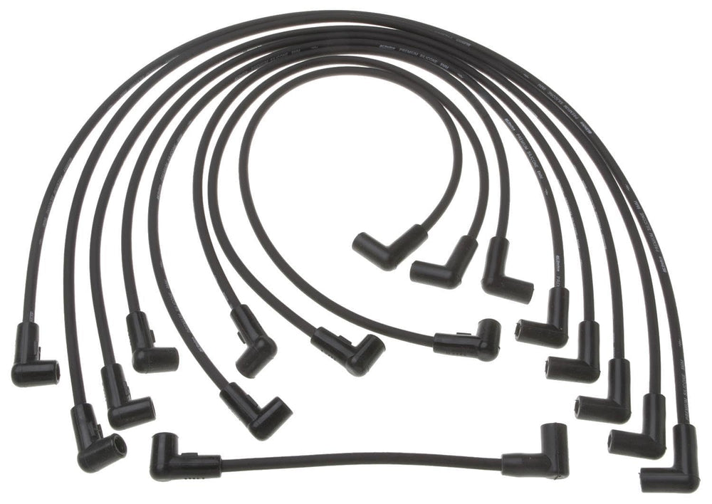 ACDelco Gold 9618V wire set packaging highlighting premium quality and wide compatibility.