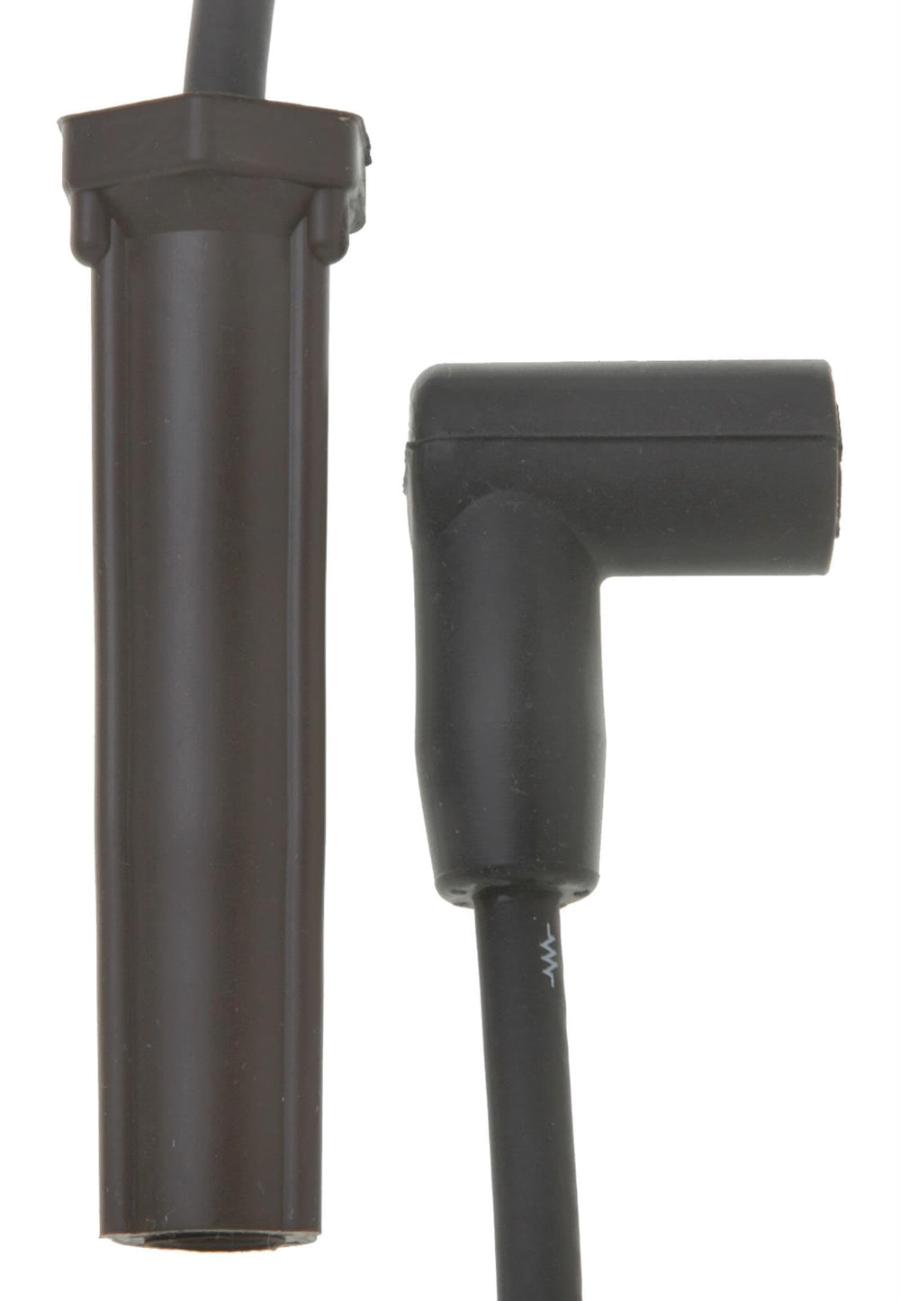 ACDelco Gold 9726UU spark plug wire set close-up boot and conductor highlights durable insulation.