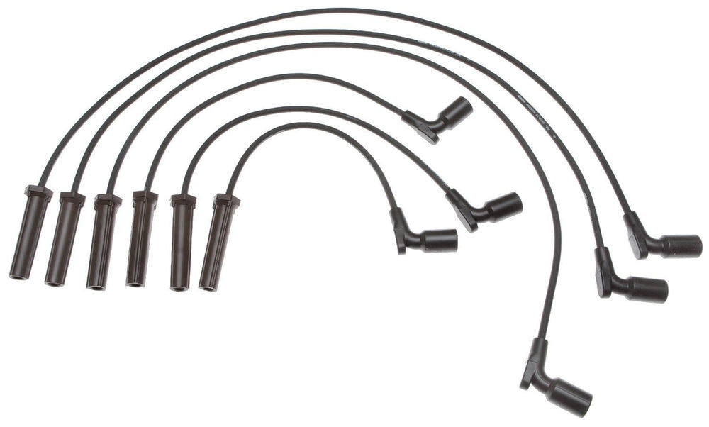 ACDelco Gold 9746SS wire set closeup, premium insulation for high-heat durability.