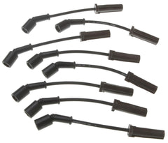ACDelco Gold 9748GG spark plug wire set closeup showing durable insulation.