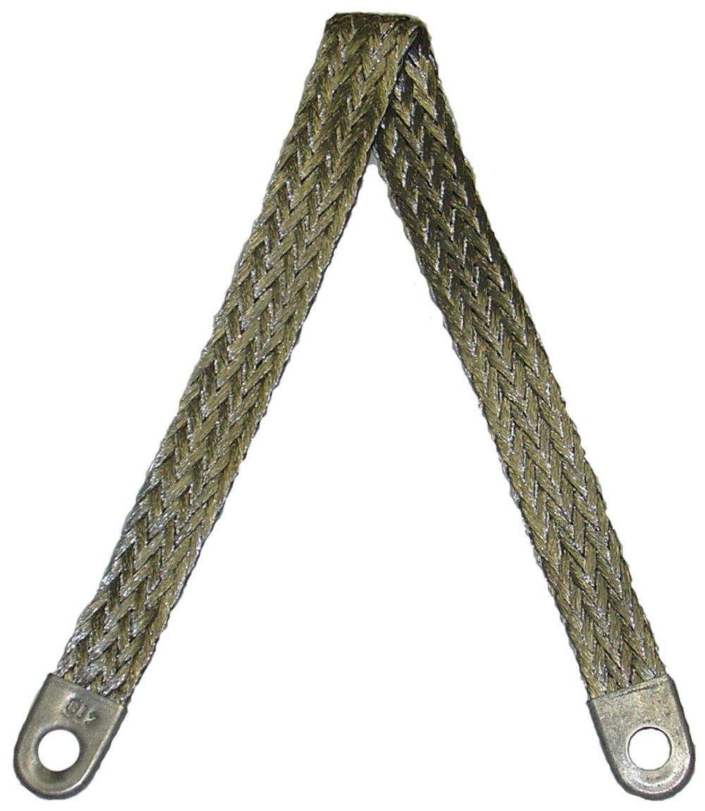 ACDelco Gold EGS18 ground strap closeup showing premium build and corrosion resistance.
