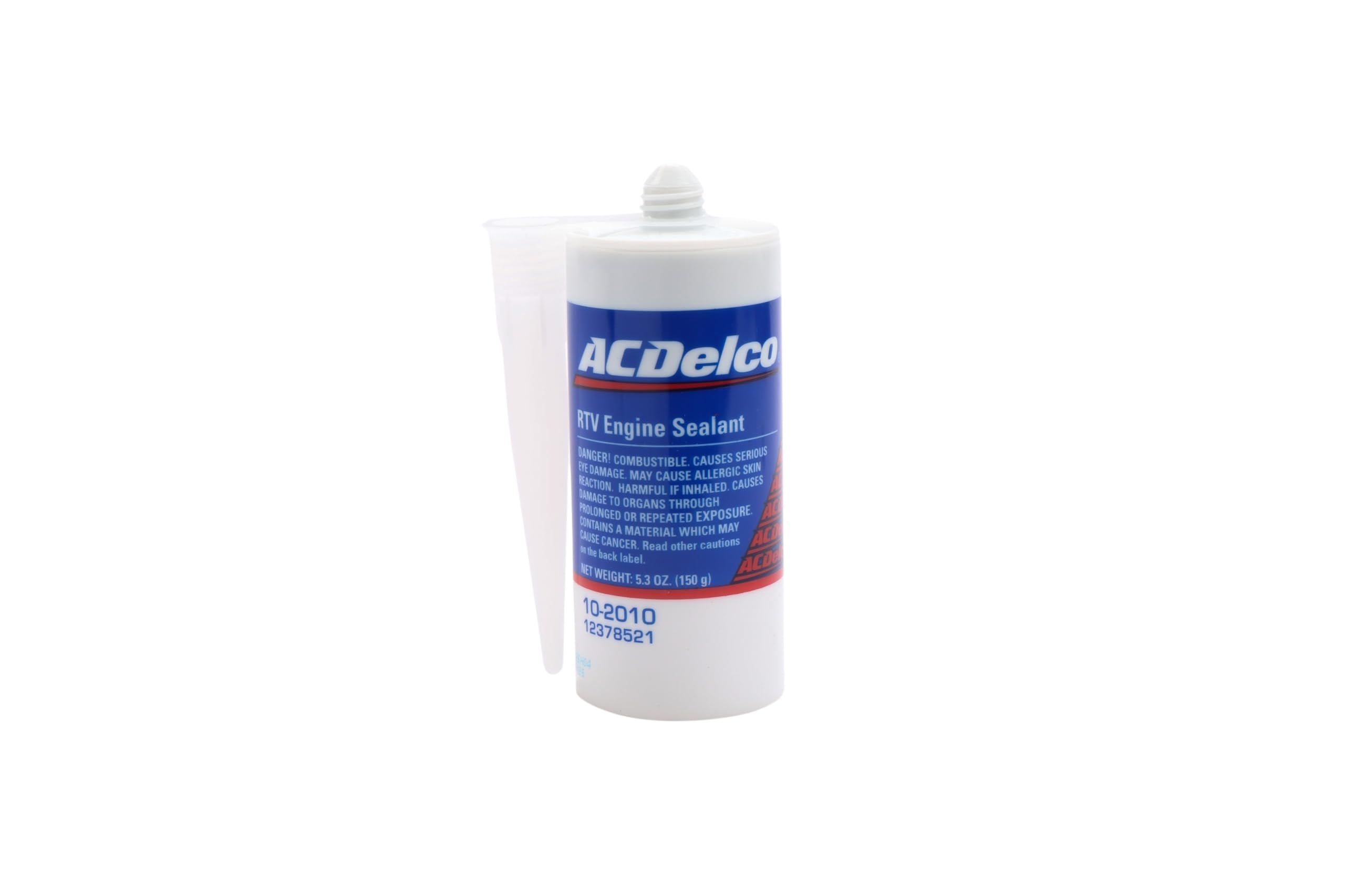 ACDelco RTV sealant applied to an oil pan for a durable seal