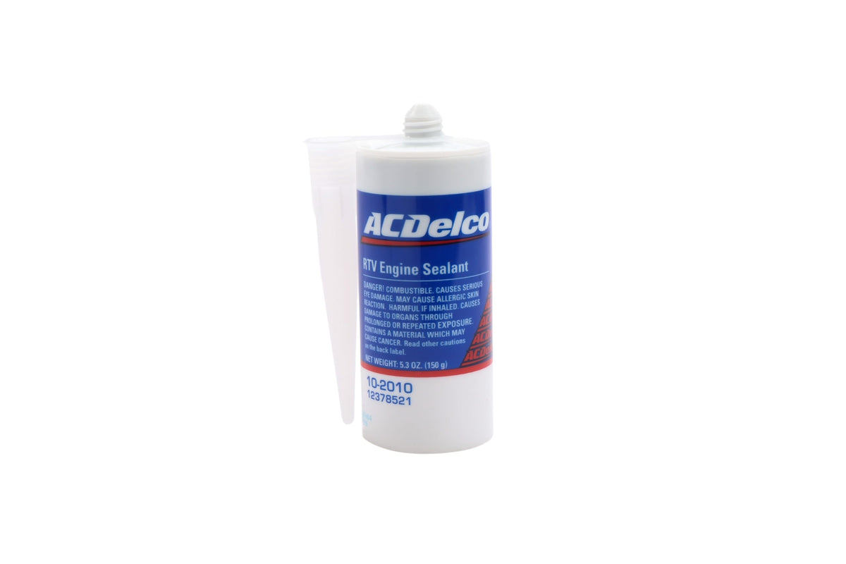 ACDelco RTV sealant applied to an oil pan for a durable seal