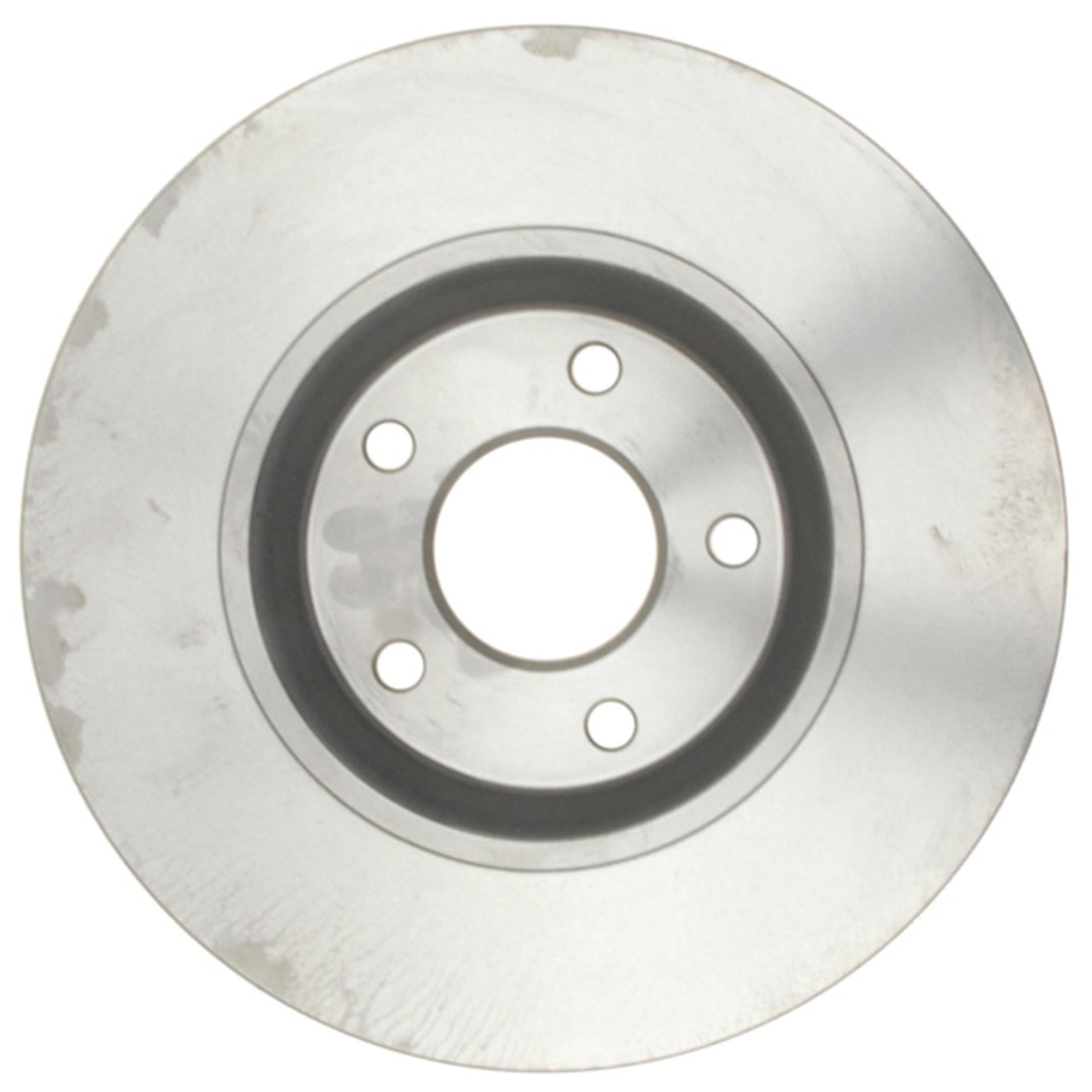 ACDelco Silver 18A1659A rotor closeup highlights vane cooling channels