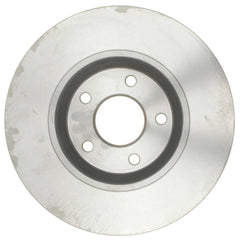 ACDelco Silver 18A1659A rotor closeup highlights vane cooling channels