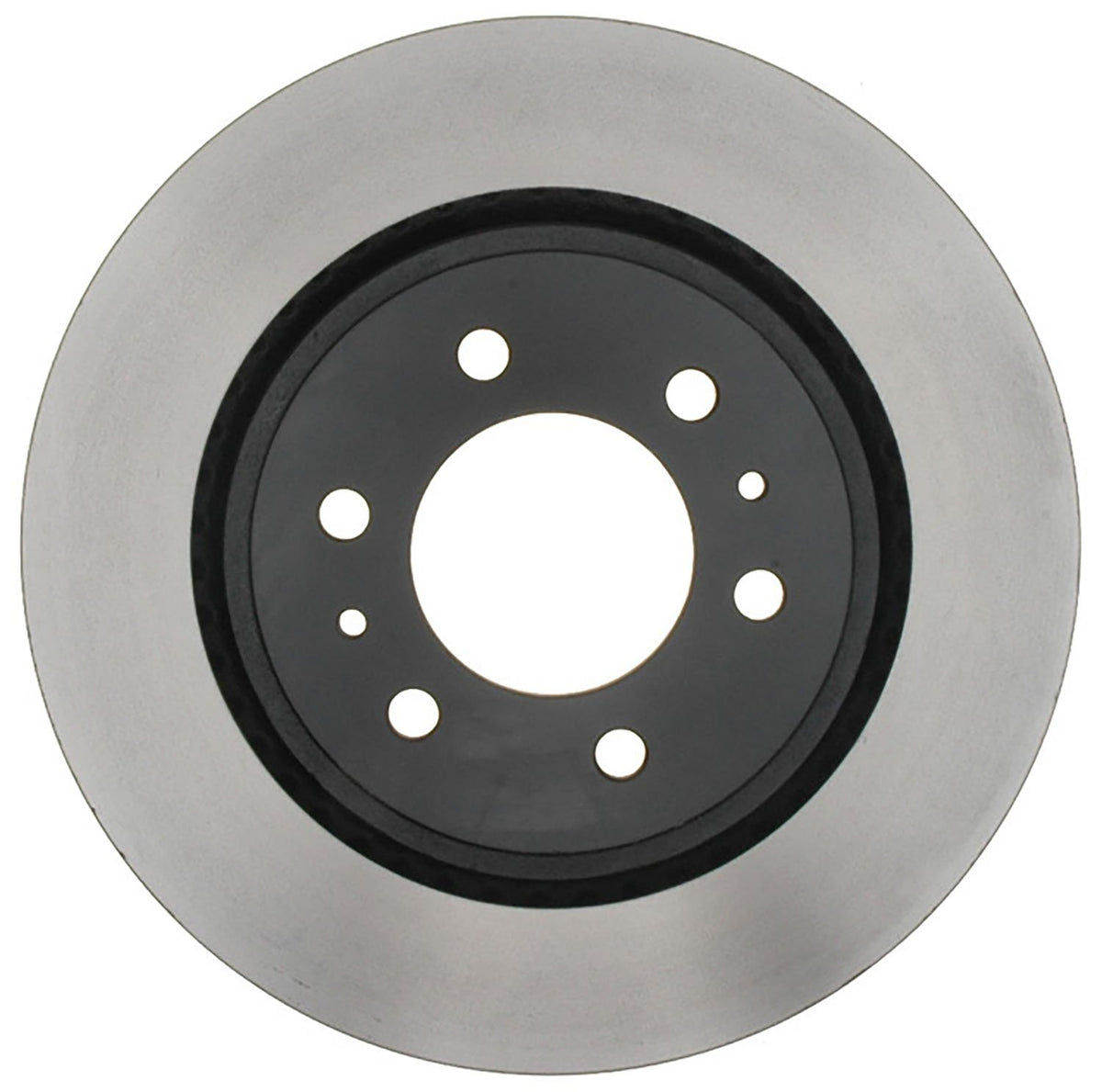 ACDelco Silver front rotor 18A2461A enhances heat dissipation for steady braking.