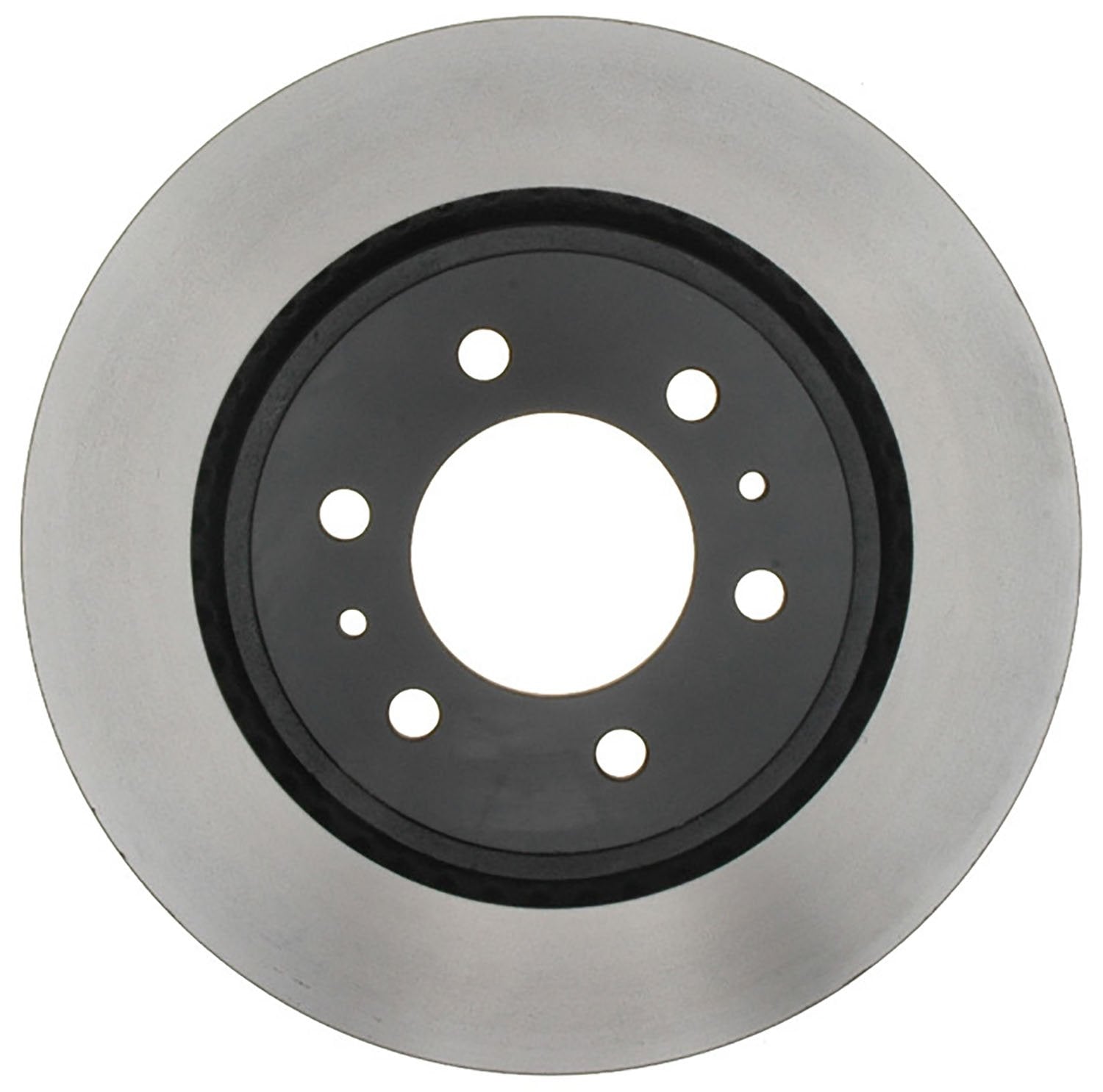 ACDelco Silver front rotor 18A2461A enhances heat dissipation for steady braking.