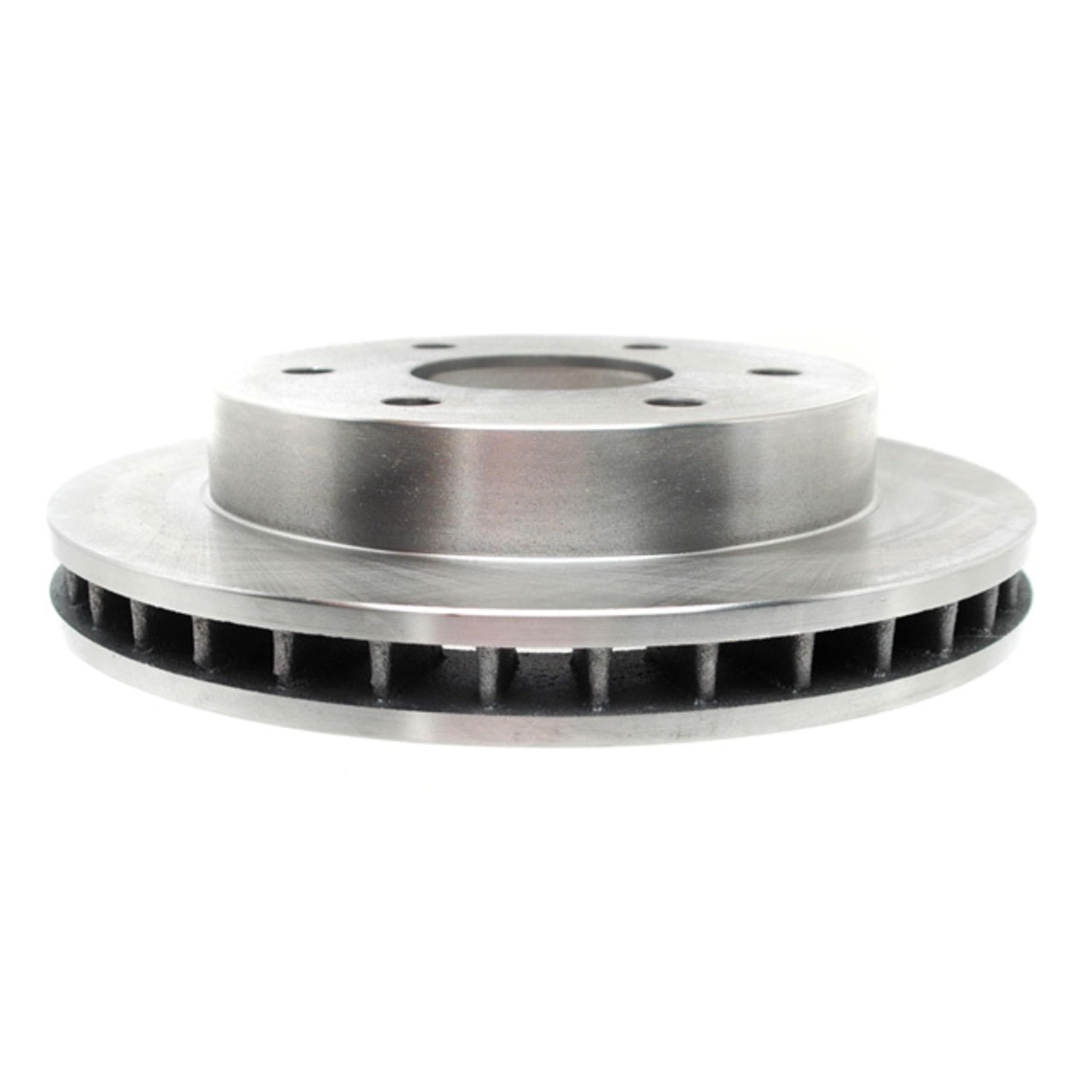 ACDelco Silver 18A258A front rotor face improves heat dissipation for steady braking.