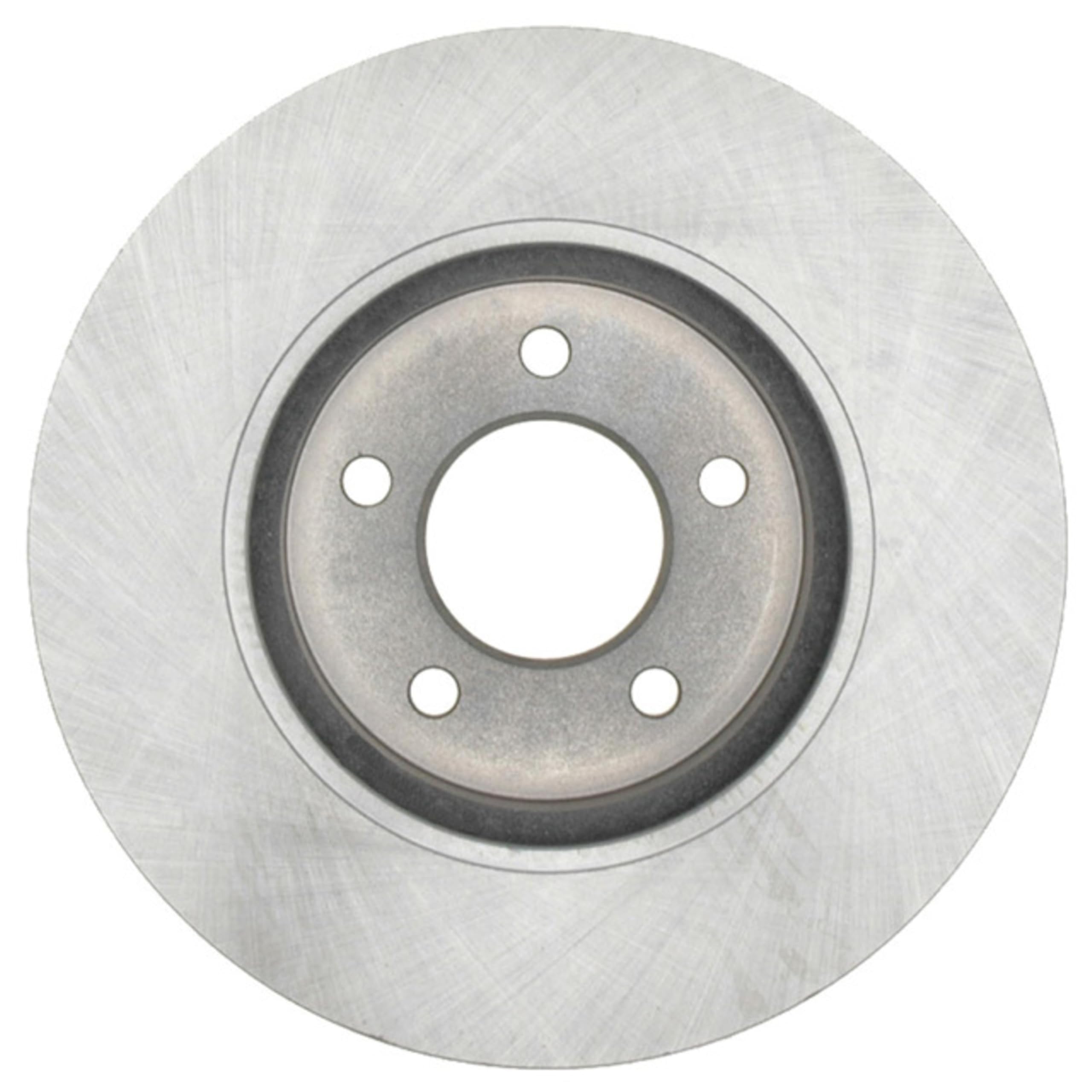 ACDelco Silver front rotor enhances heat dissipation for consistent braking.