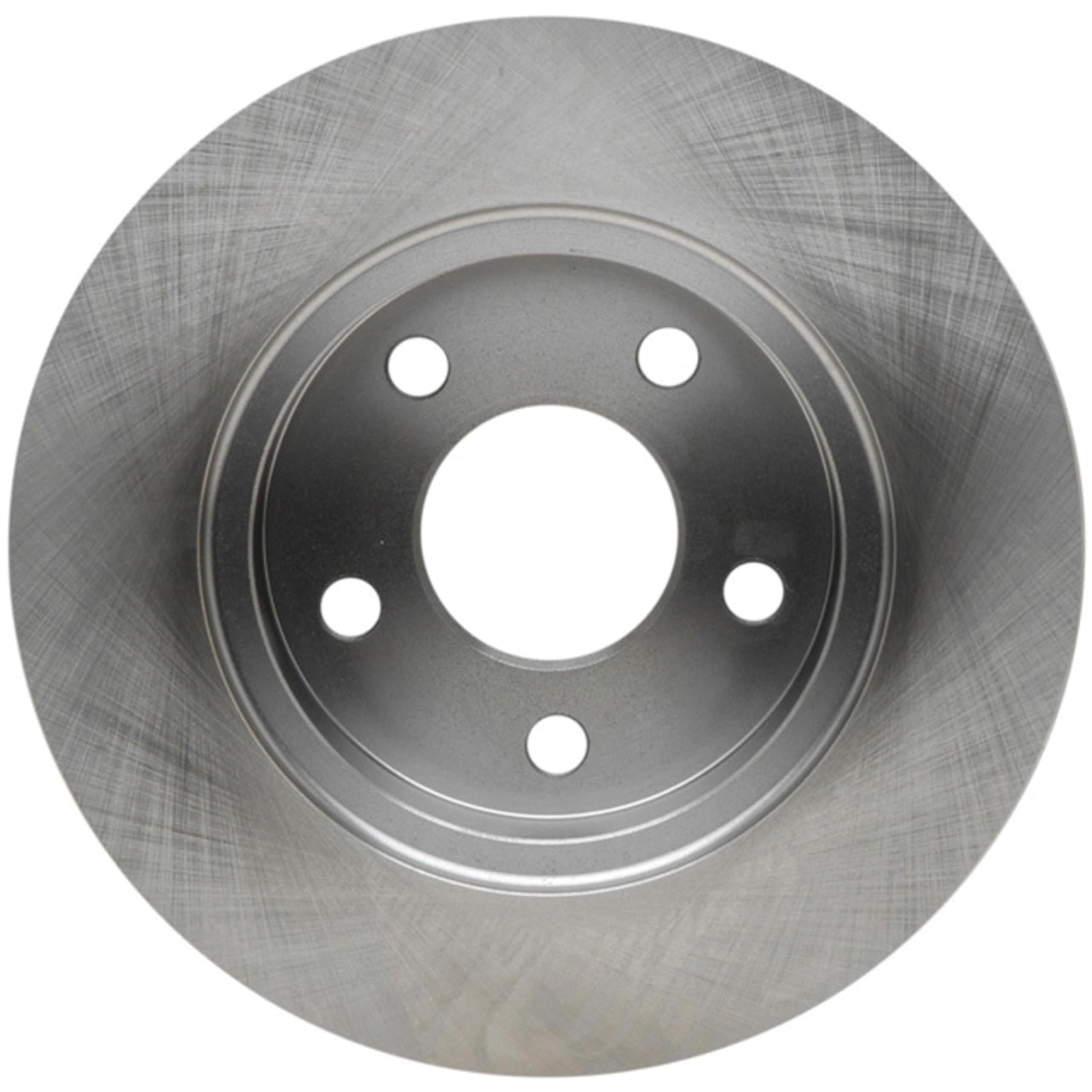 ACDelco Silver rear brake rotor anti-noise design reduces NVH