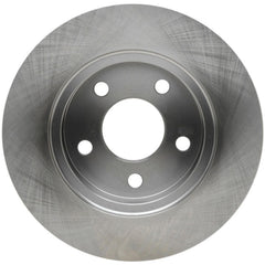 ACDelco Silver rear brake rotor anti-noise design reduces NVH