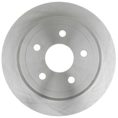 ACDelco Silver rear brake rotor for Jeep Wrangler compatible design ensuring proper fit.