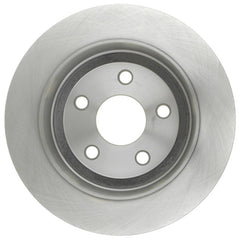 ACDelco rear rotor vane design enhances heat dissipation for steady braking performance.