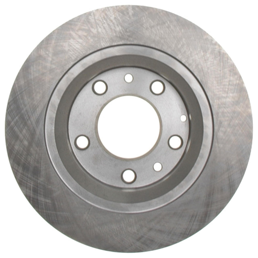 ACDelco Silver rear rotor 18A1493A supports longer brake pad life with smooth contact