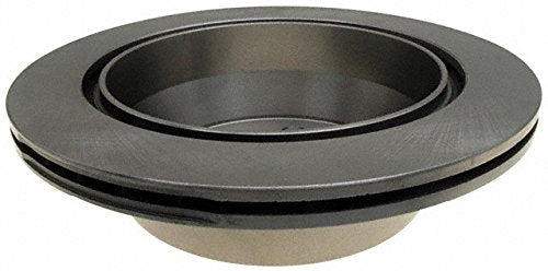 Fitment view of ACDelco Silver 18A952A rear rotor for Chevy Suburban and Tahoe