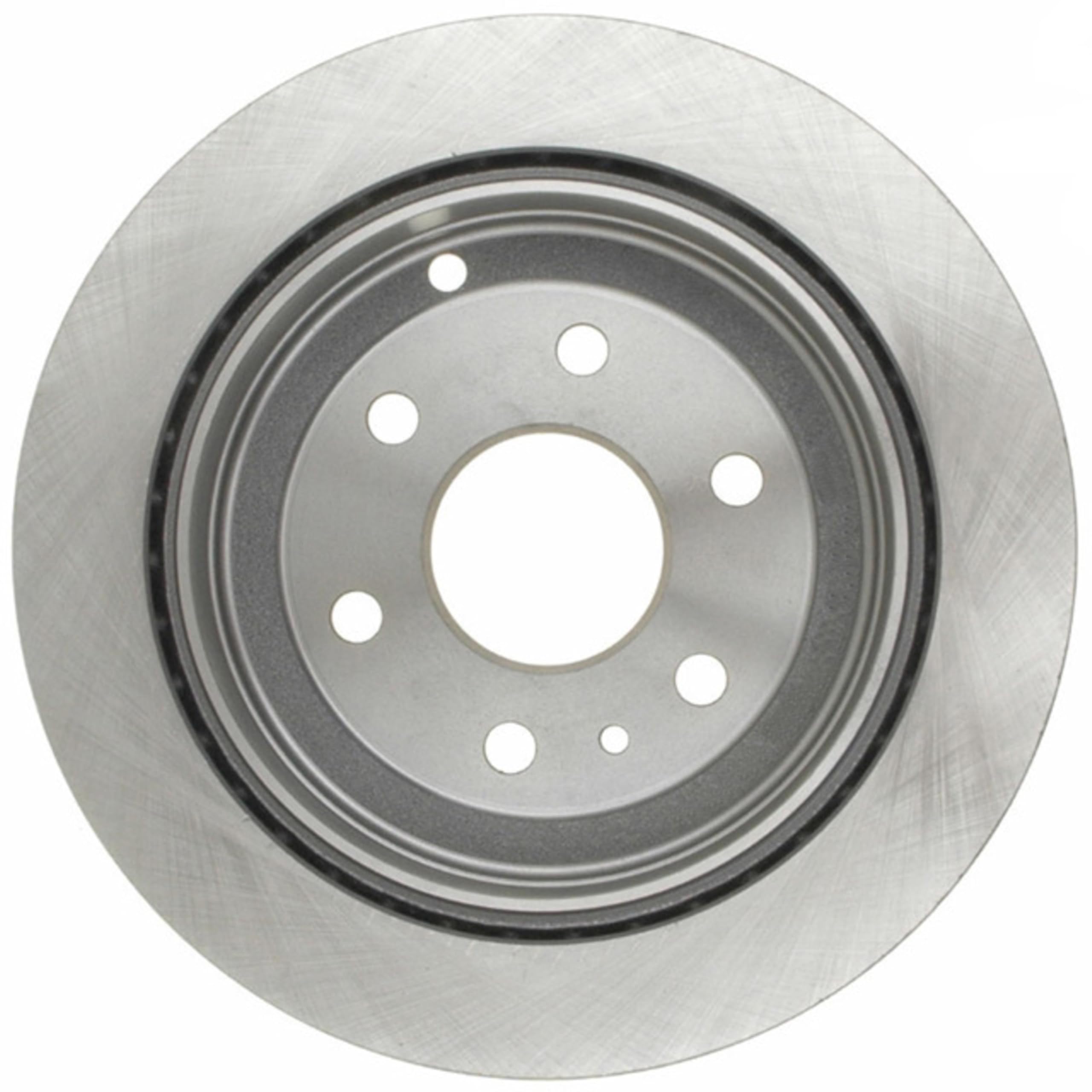 ACDelco Silver rear rotor non-directional finish minimizes noise and NVH for smoother rides.