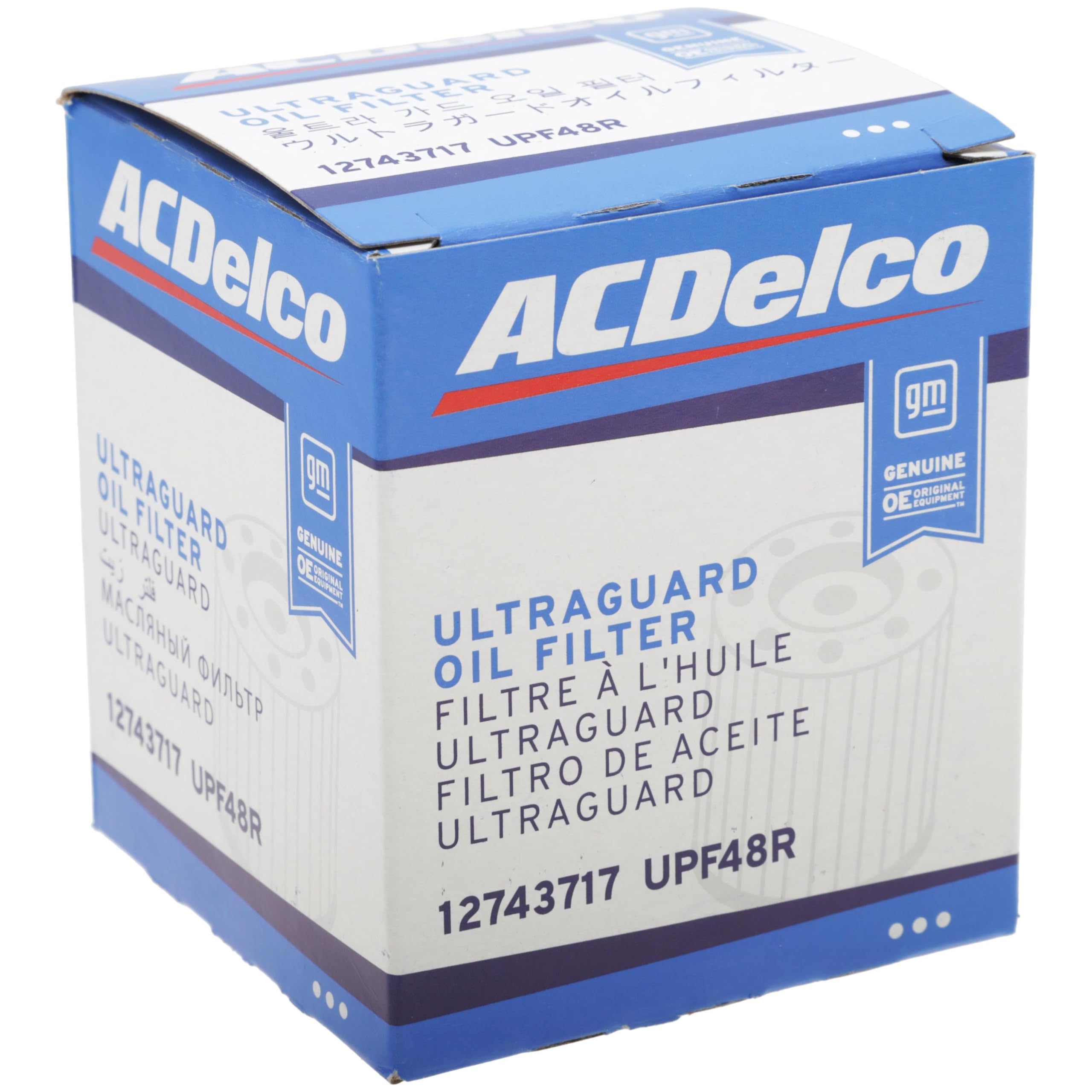 ACDelco UPF48R compatibility with Chevrolet, Buick, GMC, Cadillac.