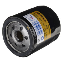 ACDelco UPF64R Ultraguard engine oil filter side view; robust filtration for GM engines
