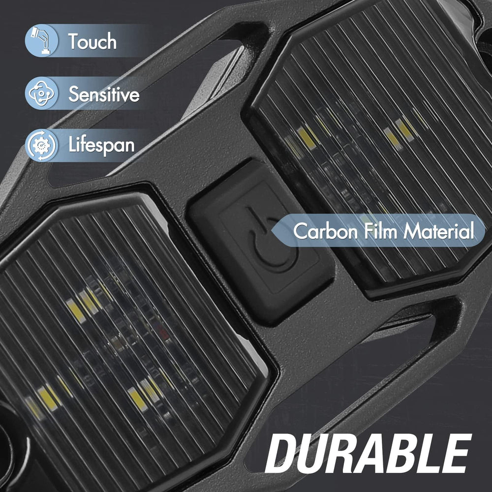 ACEC SHOP UTV Dome Light aluminum housing close-up highlights rugged durability