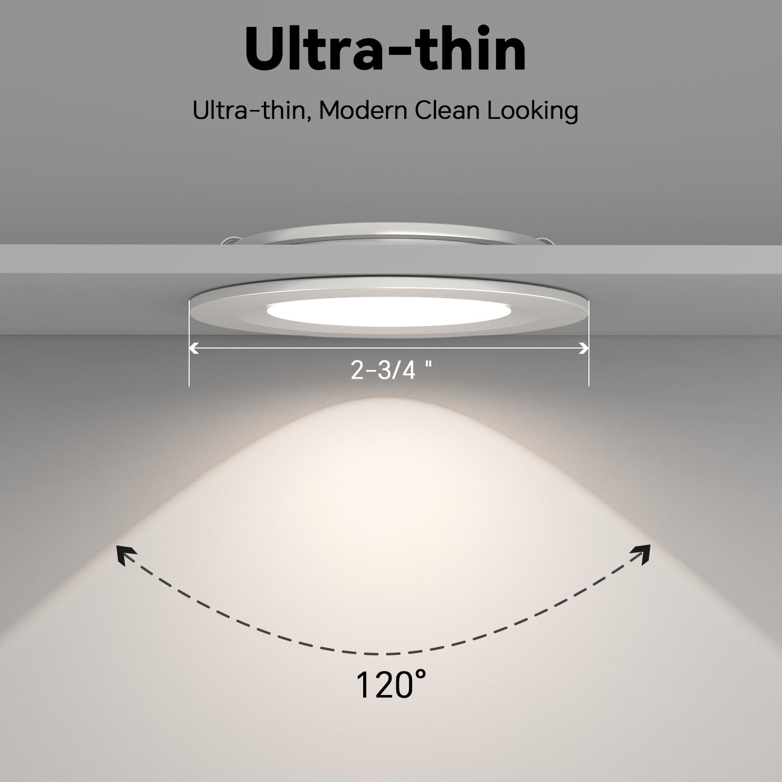 Acegoo boat interior puck light with energy efficiency helps conserve battery power on deck.