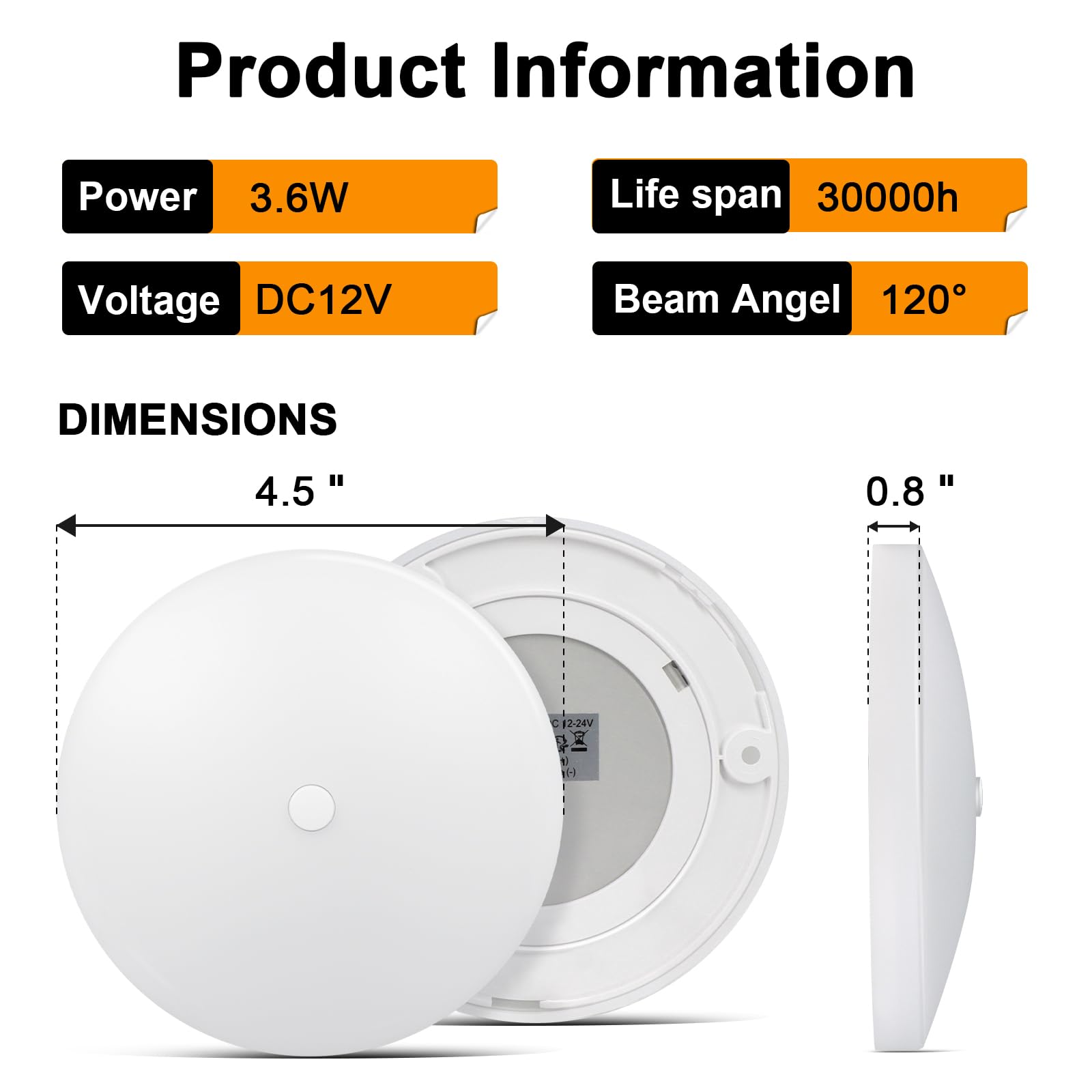 acegoo energy-efficient LEDs help conserve RV battery life.