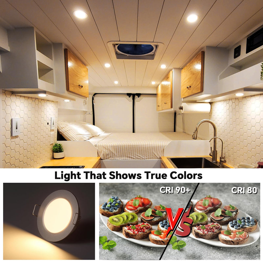 acegoo RV 2.75 high-CRI 90+ light delivers true colors for comfortable visibility