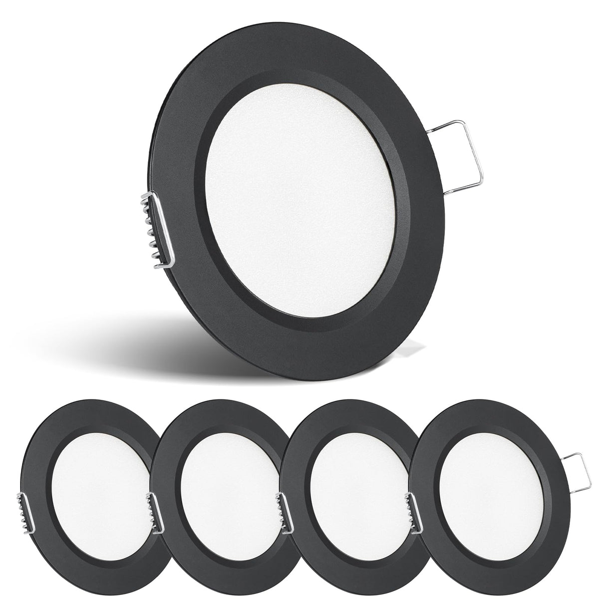 acegoo RV recessed light 2-3/4 inch puck provides slim overhead illumination for compact spaces