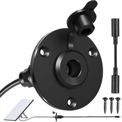 Acegoo Starlink Mini pass-through panel mount for outdoor RV installations.