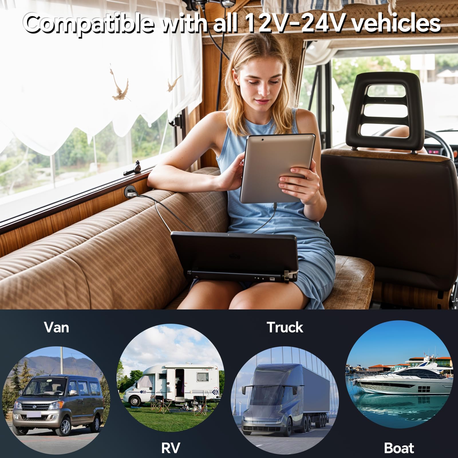 Acegoo travel-friendly USB outlet design for various vehicles