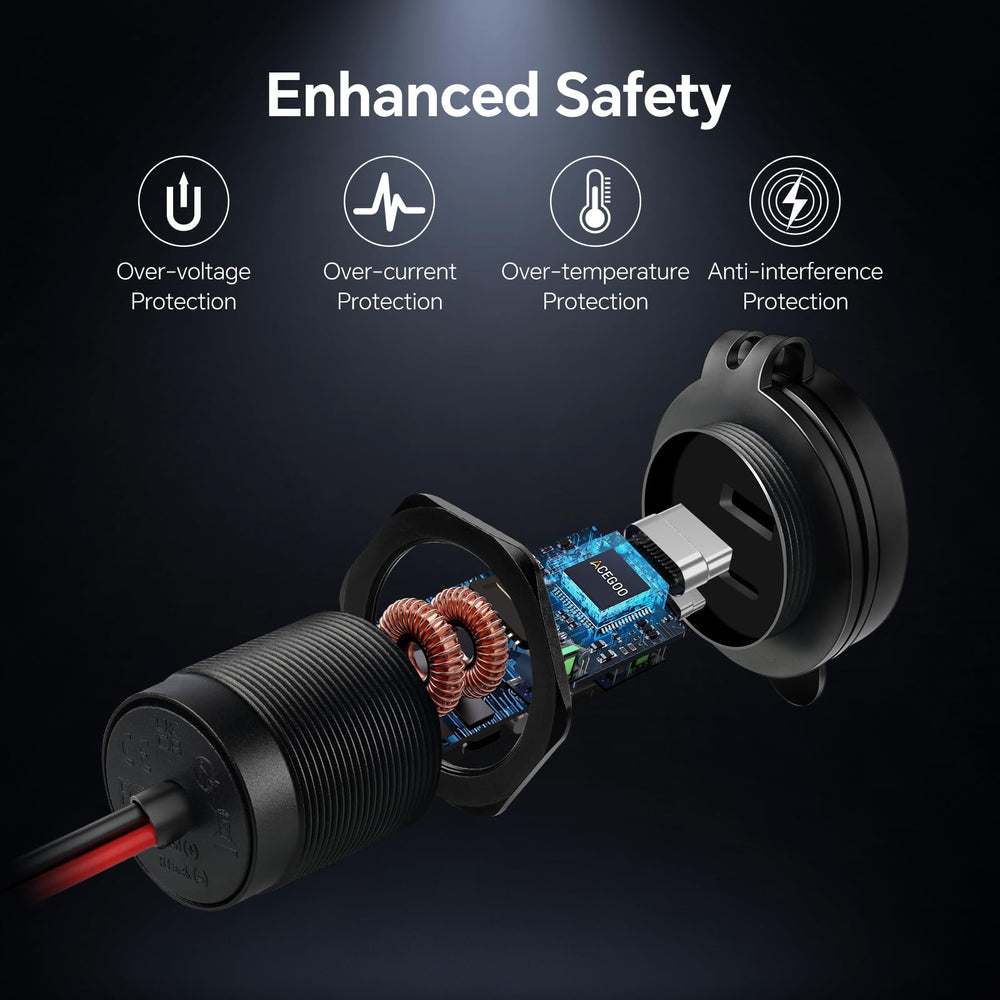 Acegoo ultra-low power standby conserves vehicle battery life