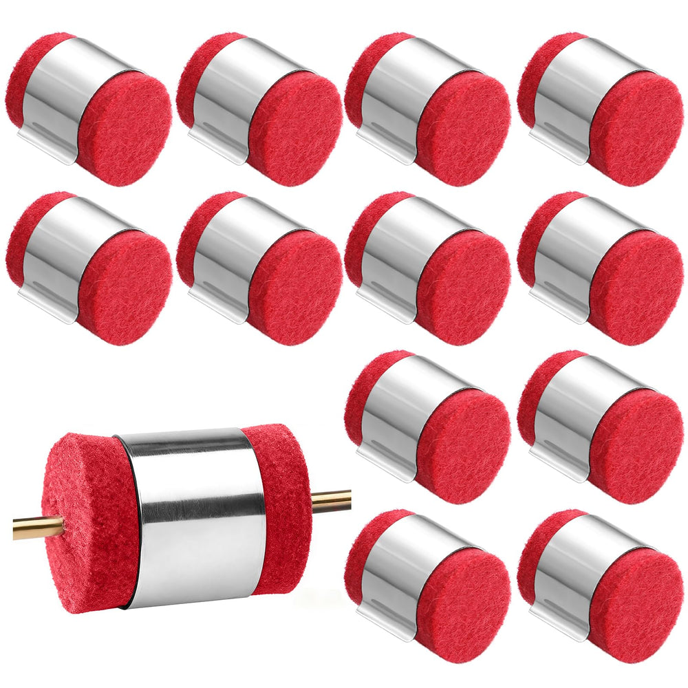 Acellegic MIG welding wire cleaner pad red 12-pack set keeps the workshop tidy and efficient.