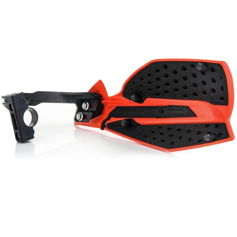 Acerbis X-Ultimate Handguards mounted with nylon hardware for quick setup.