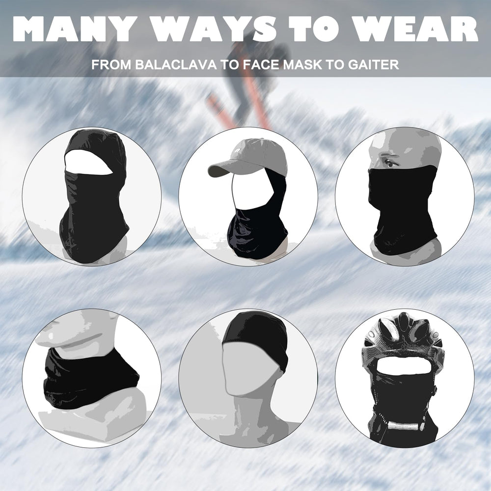 Achiou mask perfect for skiing, biking, running, and more.