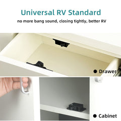ACIMONE RV cabinet latches 10lbs pull for secure closures