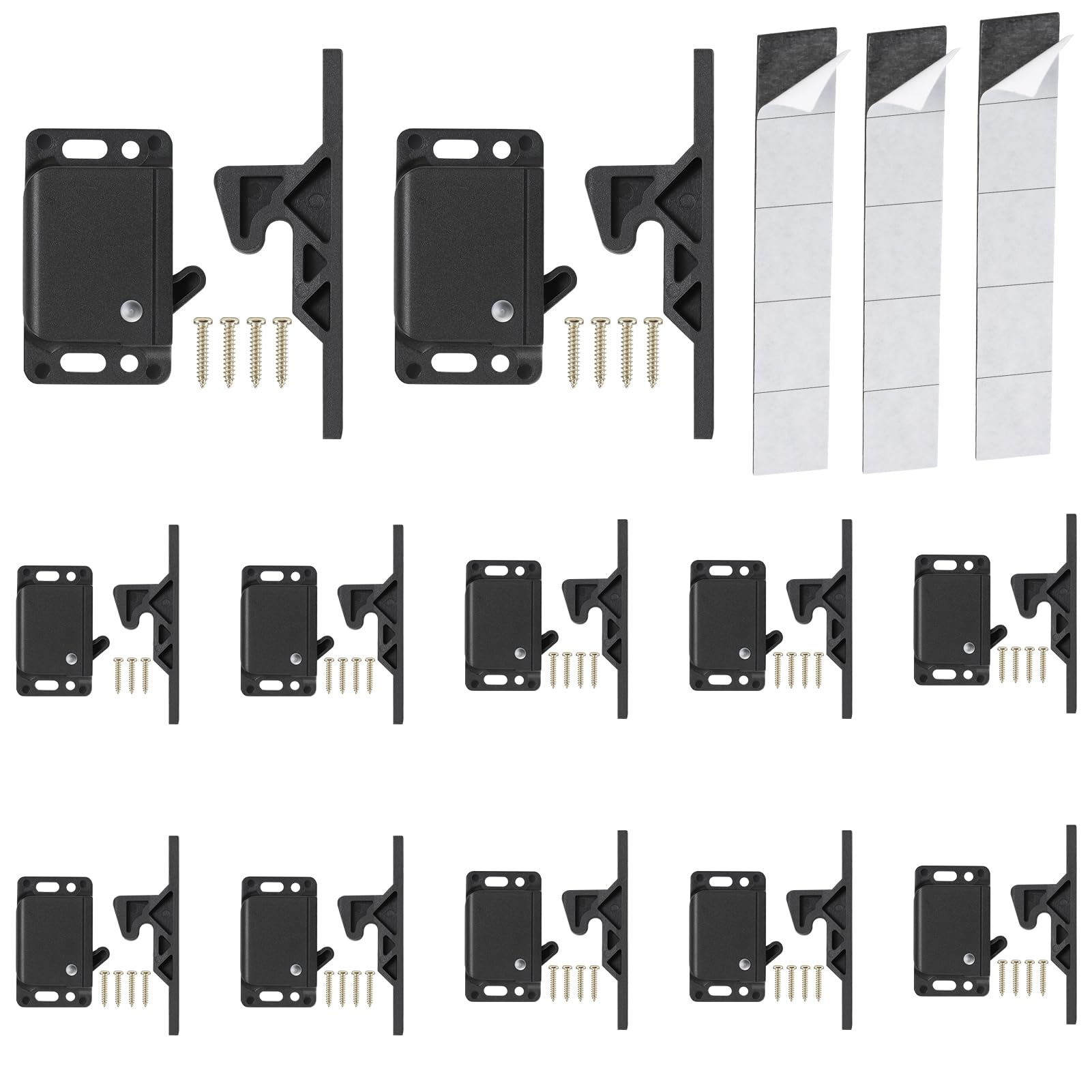 ACIMONE 12-pack drawer latches for RV secure travel