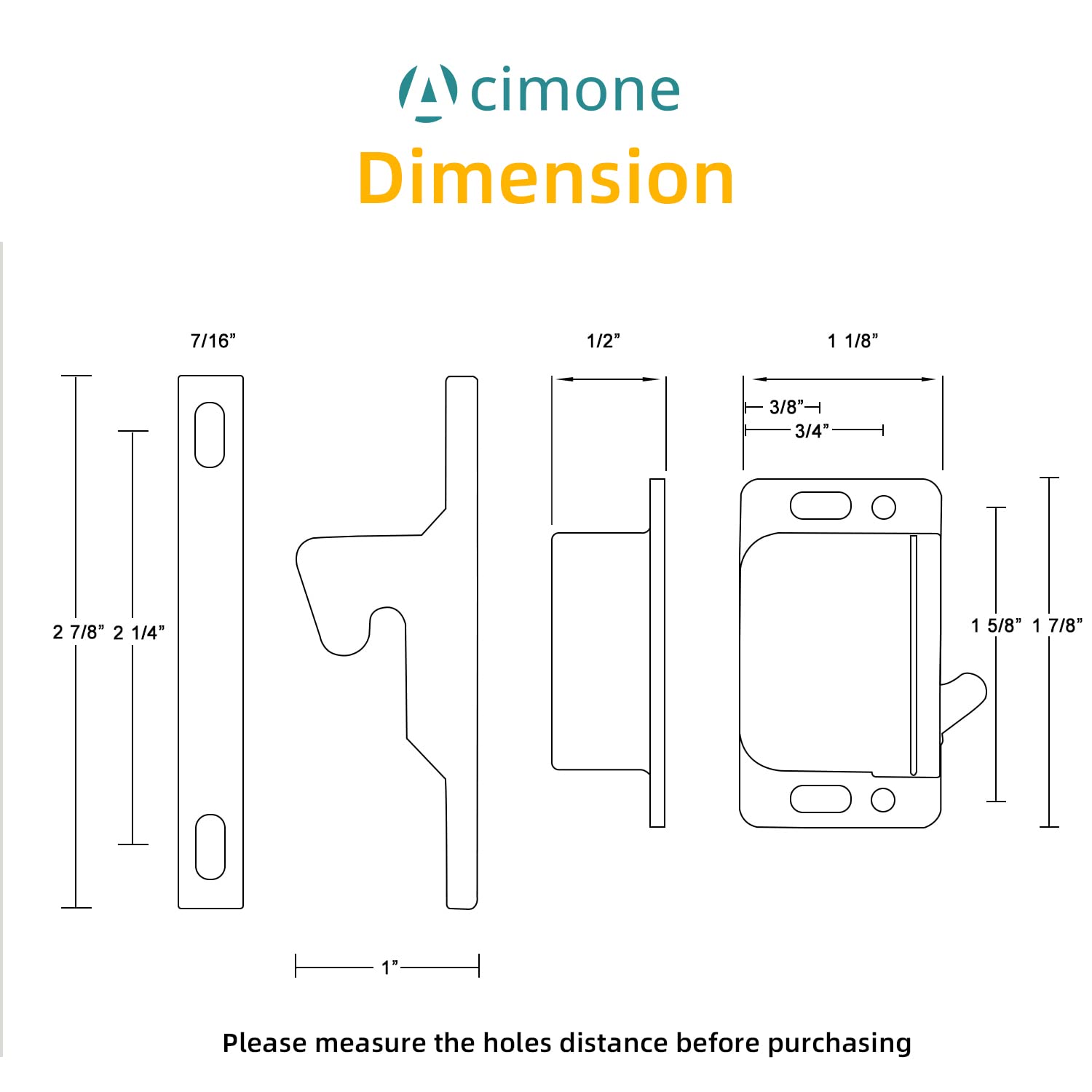 ACIMONE packaging with instructions for easy installation