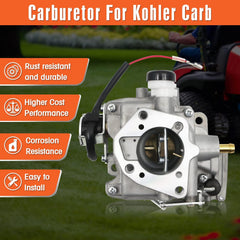 ACmango CH740 aluminum alloy carburetor construction resists rust and heat.