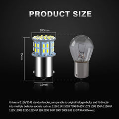 ACOHUIKE LED bulbs, 360-degree brightness for camper interiors.