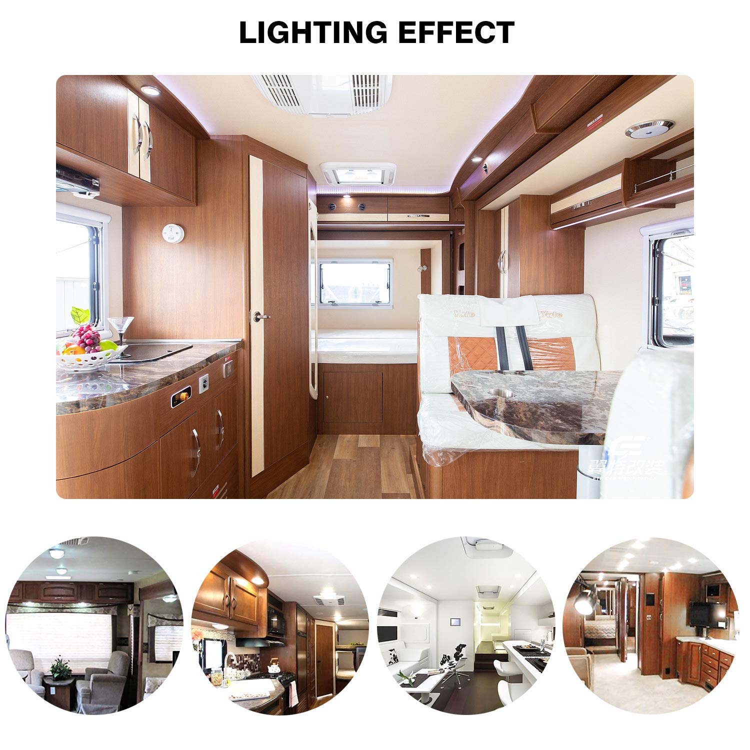ACOHUIKE packaging and safe installation for campers and boaters.