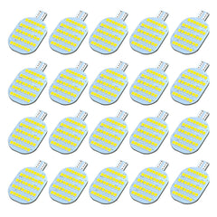 ACOHUIKE T10 LED bulbs pack 20 white for 12V RV dome lights brighten interiors.