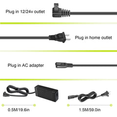 ACOPower ABS shell detail shows durable, flame-retardant housing.