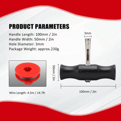 Acouto windscreen cutting wire with tool kit for precise window removal