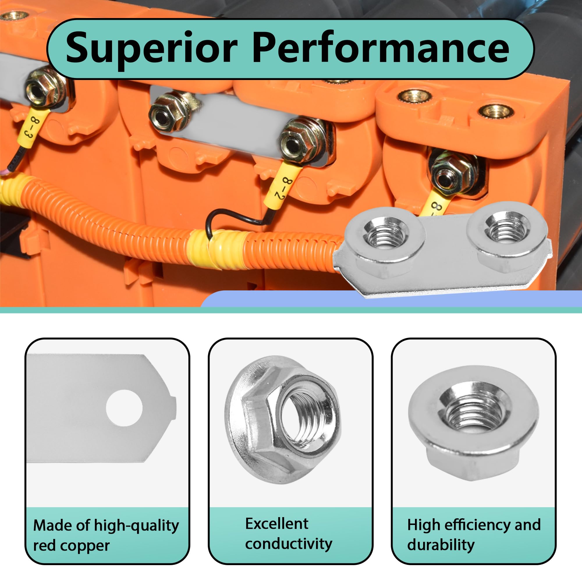 Acyoyava kit packaging with spare bus bars and nuts for smoother installs