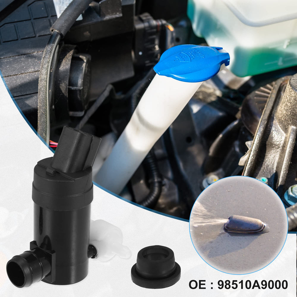 ACROPIX pump front-view showing compact, easy-to-install design for Kia vehicles