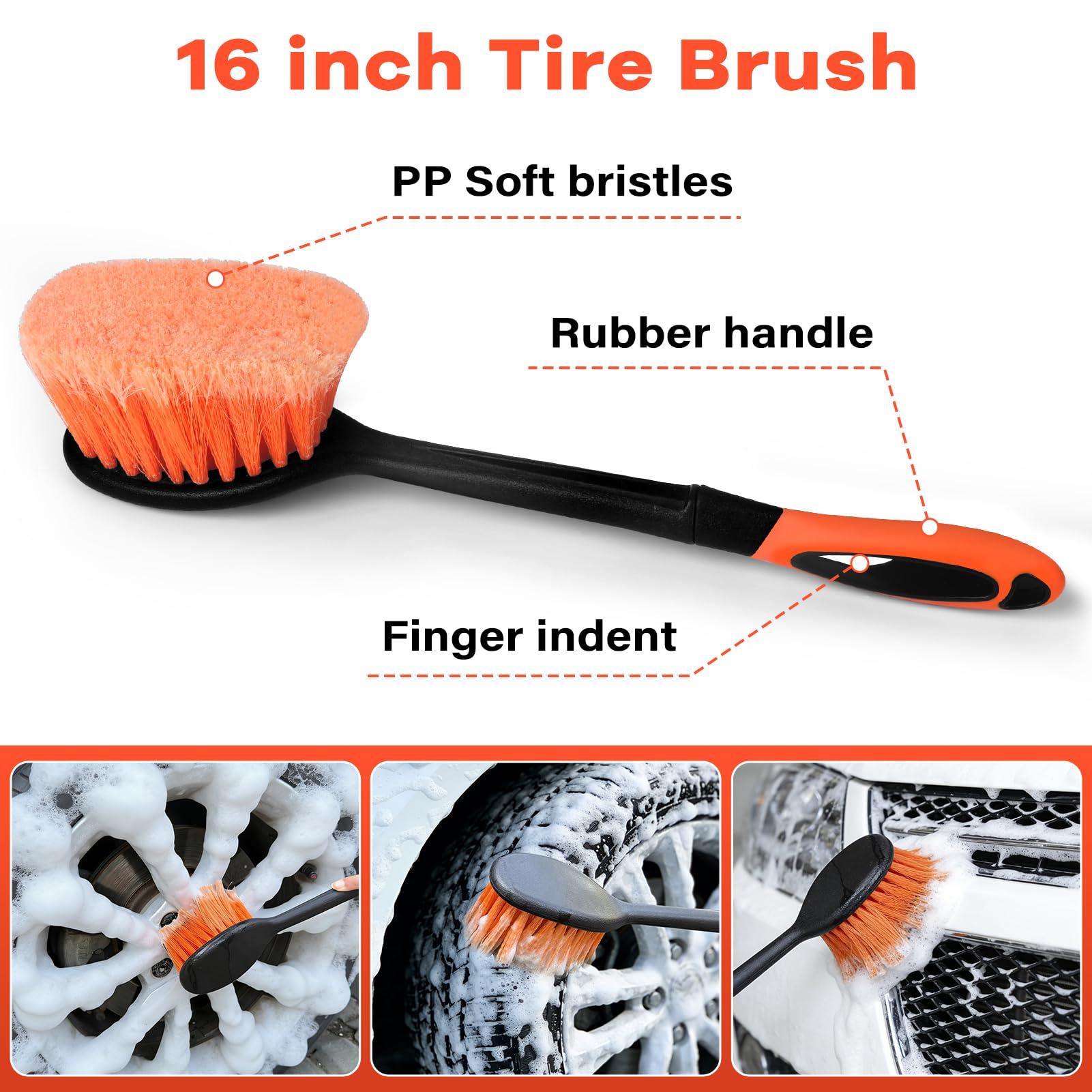 ACTREY microfiber wash mitt is lightweight and lint-free.