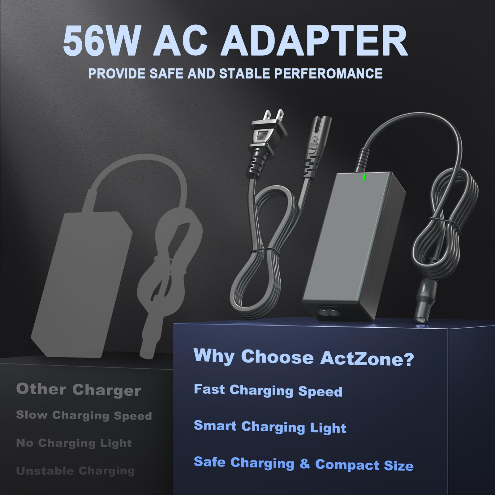ActZone 14V charger for GB251+ and GB500+ supports efficient, safe top-ups