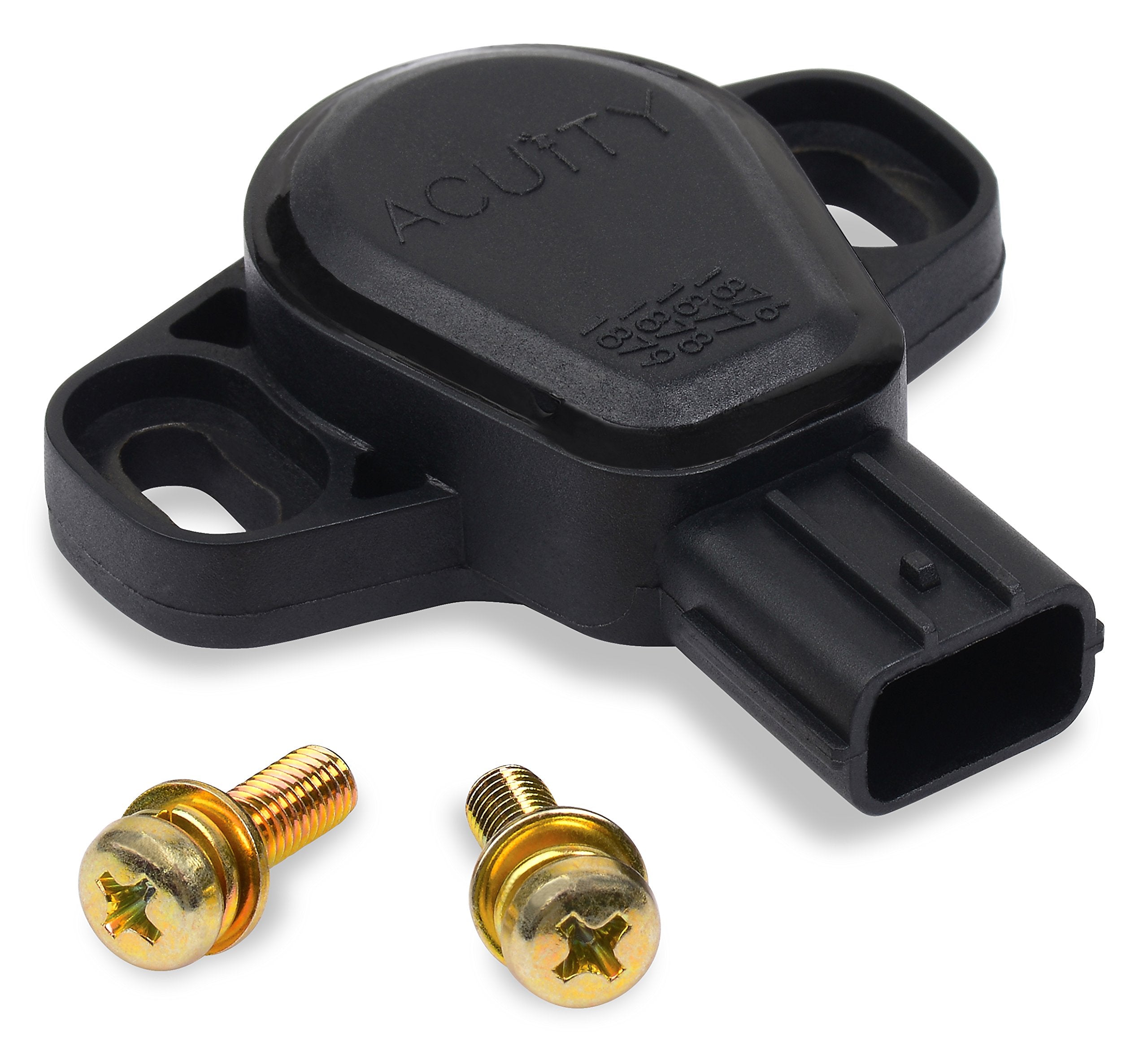 ACUITY Hall Effect TPS front view highlights compact, robust sensor for Acura RSX-S and Civic Si.