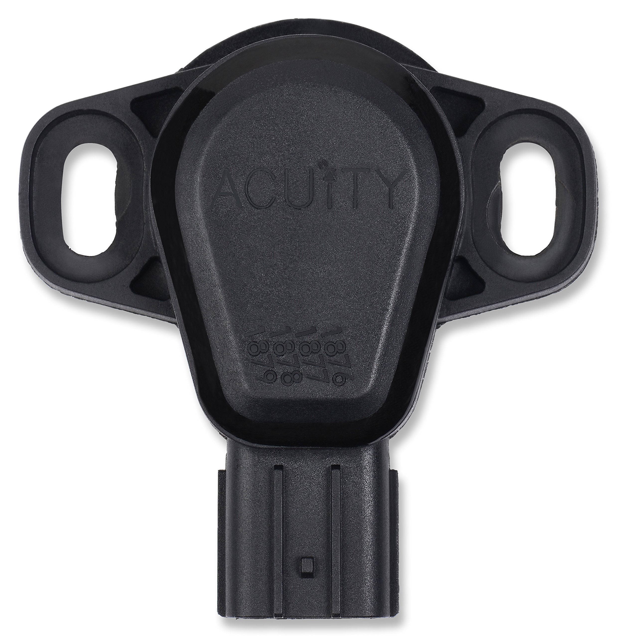 ACUITY Hall Effect TPS sensor close-up highlights precise sensing for smoother throttle response.